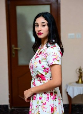 Tight tits escort giving seductive look